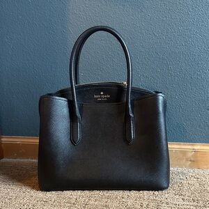 kate spade Black Saffiano Satchel